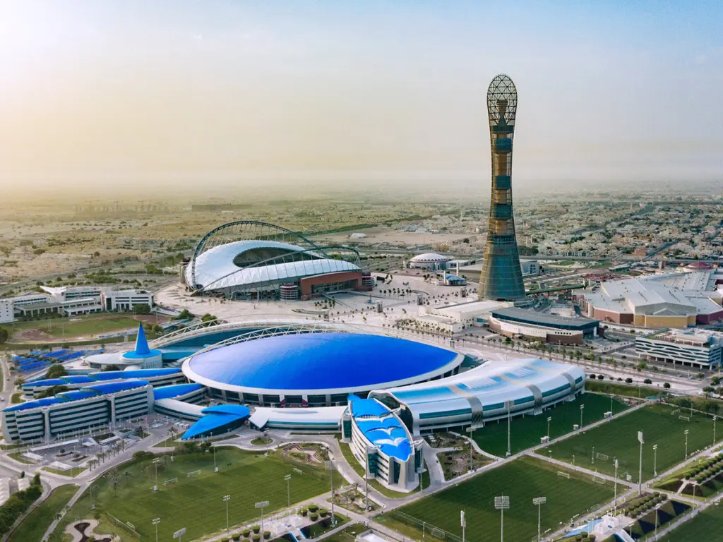 Aspire Zone and Torch Tower